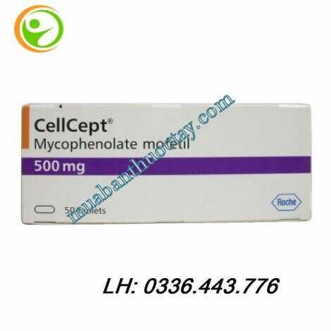Thuốc chống thải ghép Cellcept 500mg