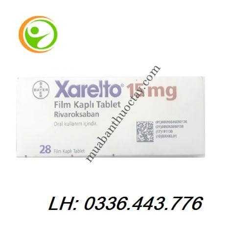 Thuốc kháng đông Xarelto® 15mg