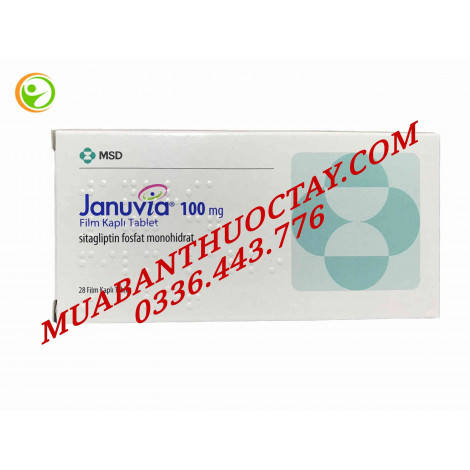 Thuốc trị tiểu đường Januvia 100mg 